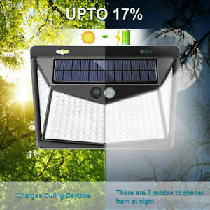 Solar Lights Outdoor, 208 LED Wireless Motion Sensor Lights IP65