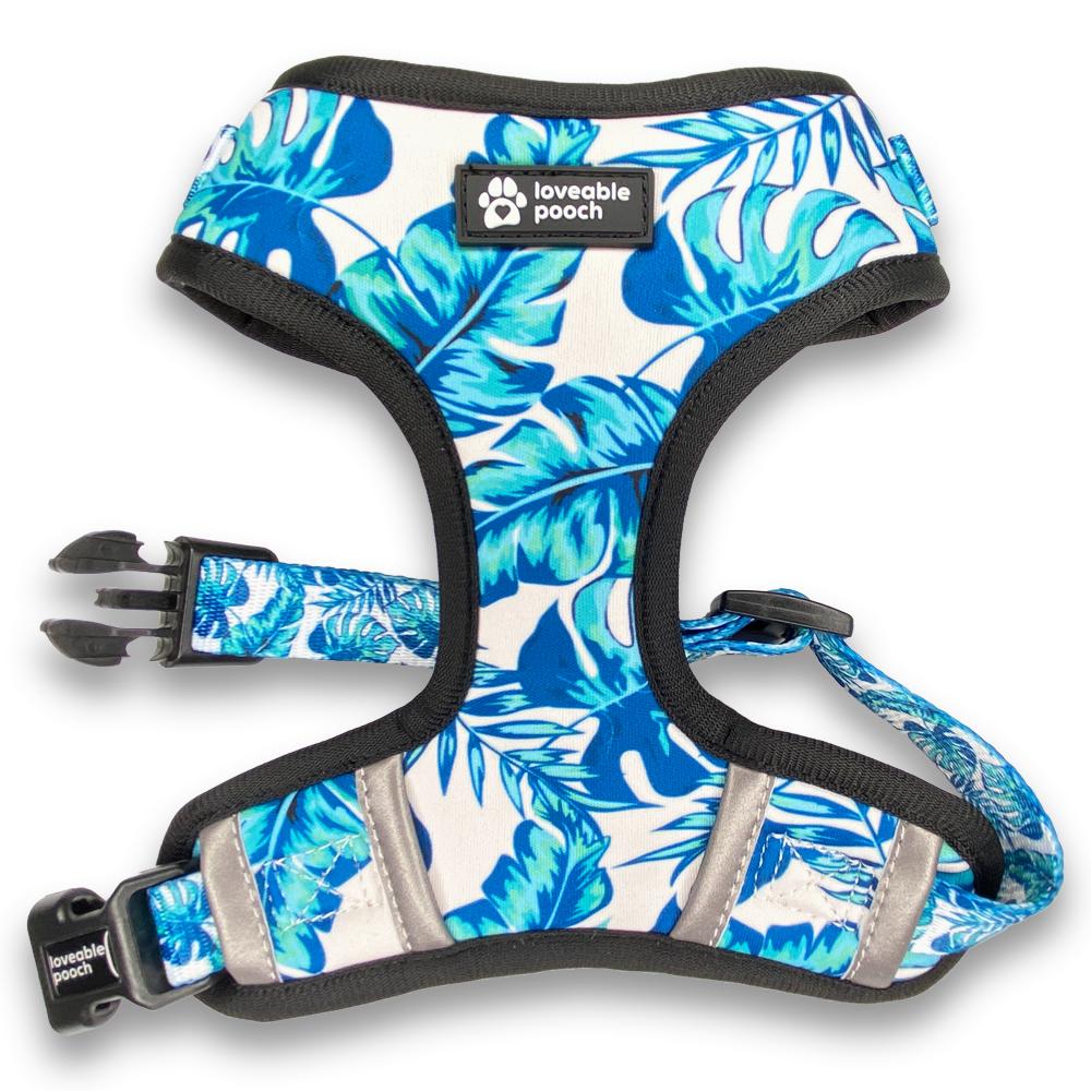 Beach Vibes Dog Harness & Leash Set