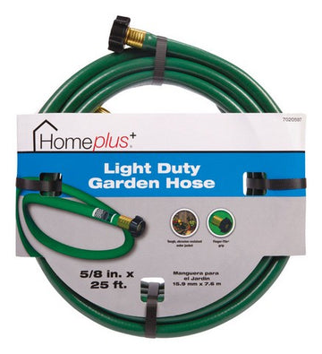 Home Plus AC1615025 0.62 x 25 ft. Light Duty Garden Hose