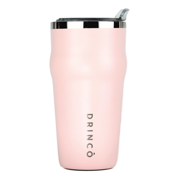 DRINCO 20oz Insulated Tumbler Beer Mug-Bottle Opener THOR-(Pale Pink)