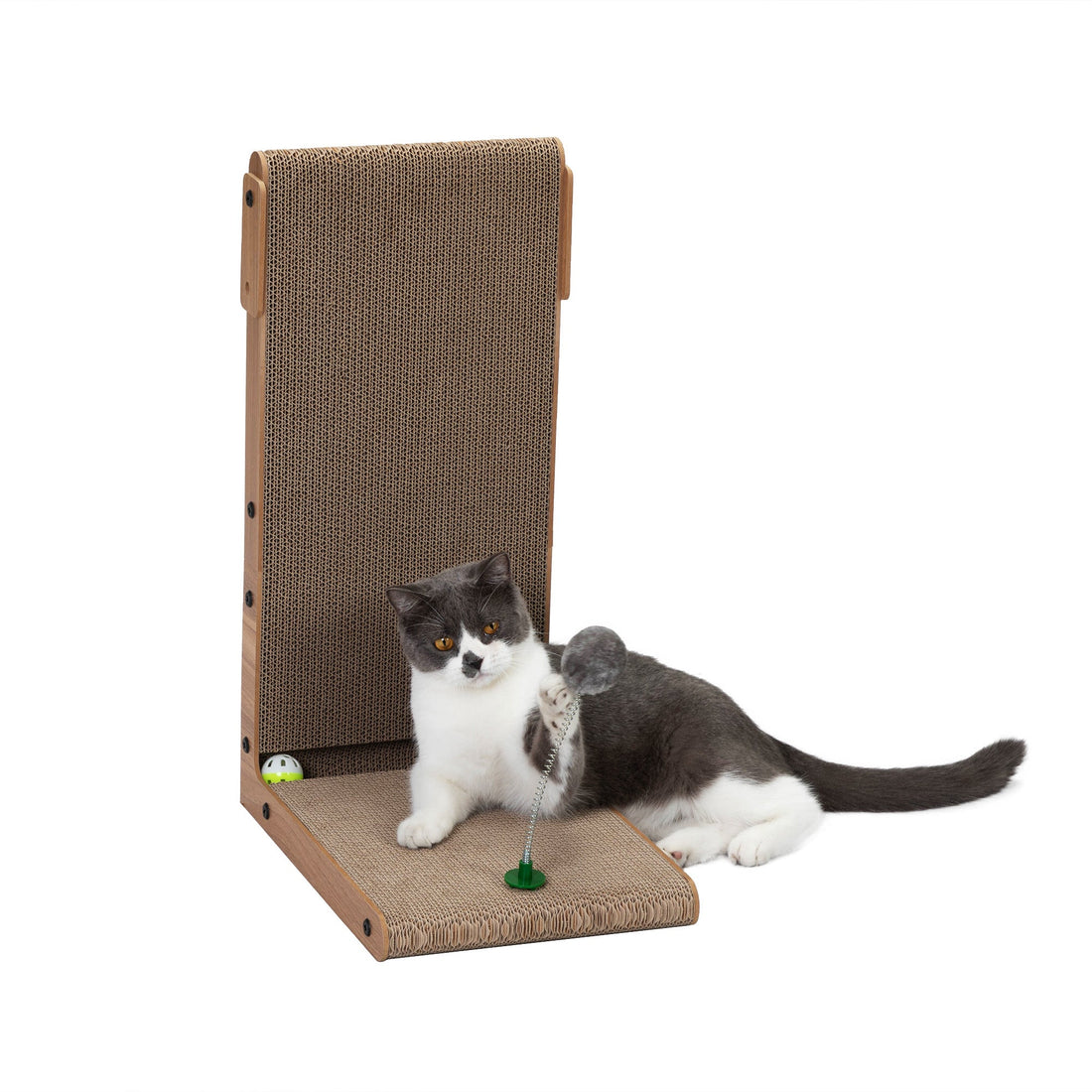 Indoor Cat Scratching Board for Small to Large Cat, Corrugated