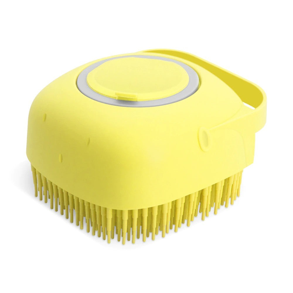 Pet Dog Shampoo Massager Brush Cat Massage Comb Grooming Scrubber