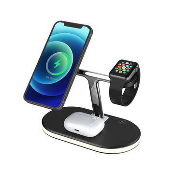 3 In 1 Magnetic Fast Wireless Charger For iPhone 12 Pro Max Chargers